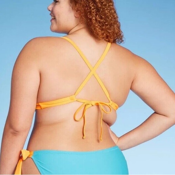 Wild Fable Reversible Triangle Bikini Top - Picture 2 of 4